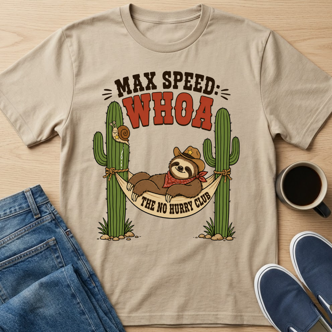 Max Speed: Whoa T-Shirt