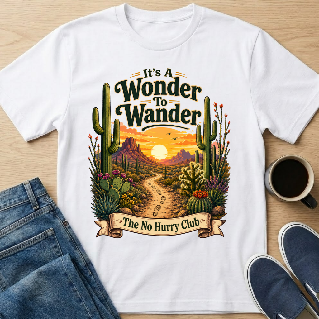 Wonder To Wander Desert T-Shirt