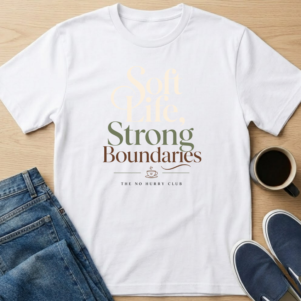 Soft Life Text T-Shirt