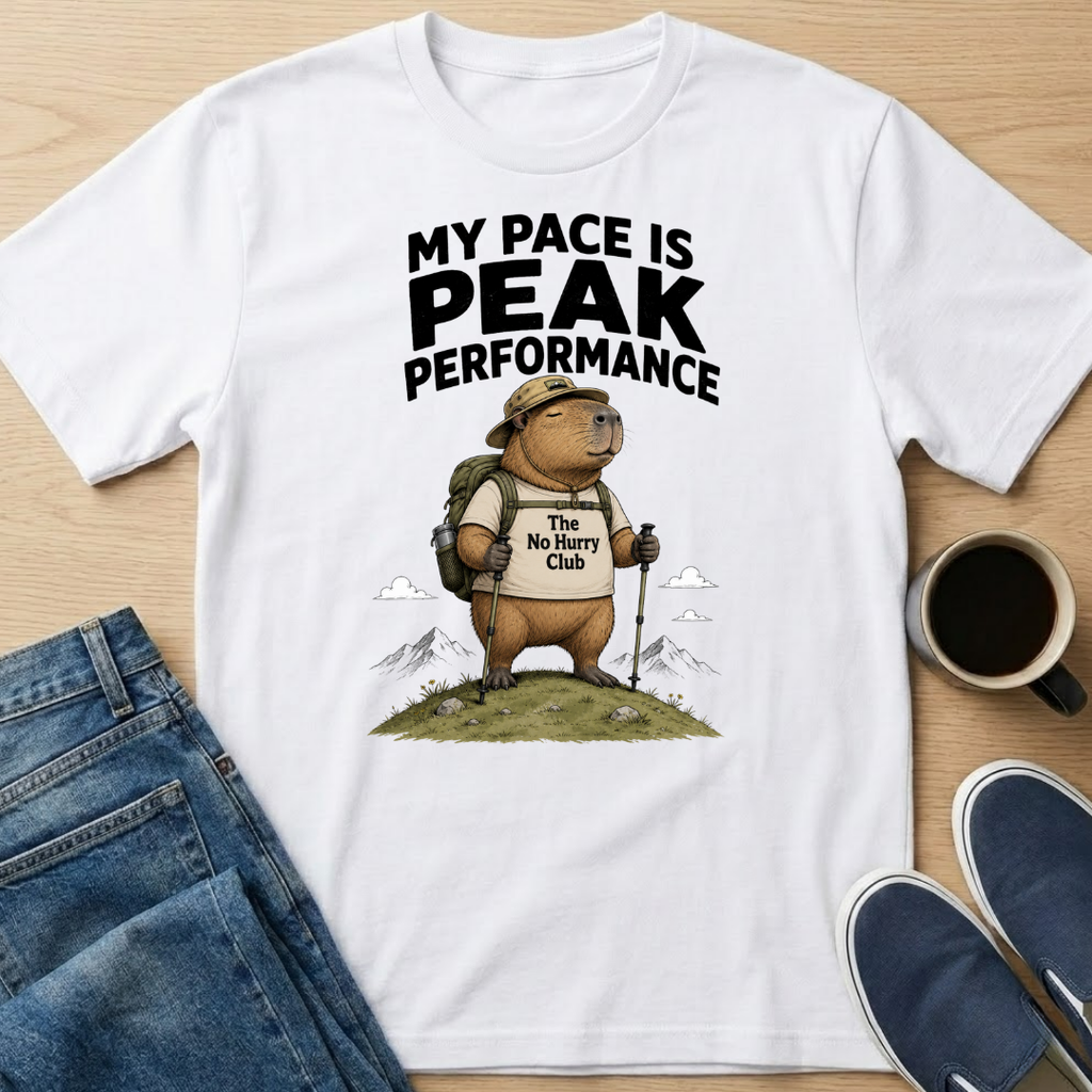 My Pace Is Peak Performance T-Shirt