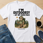 I'm Outdoorsy Sloth T-Shirt