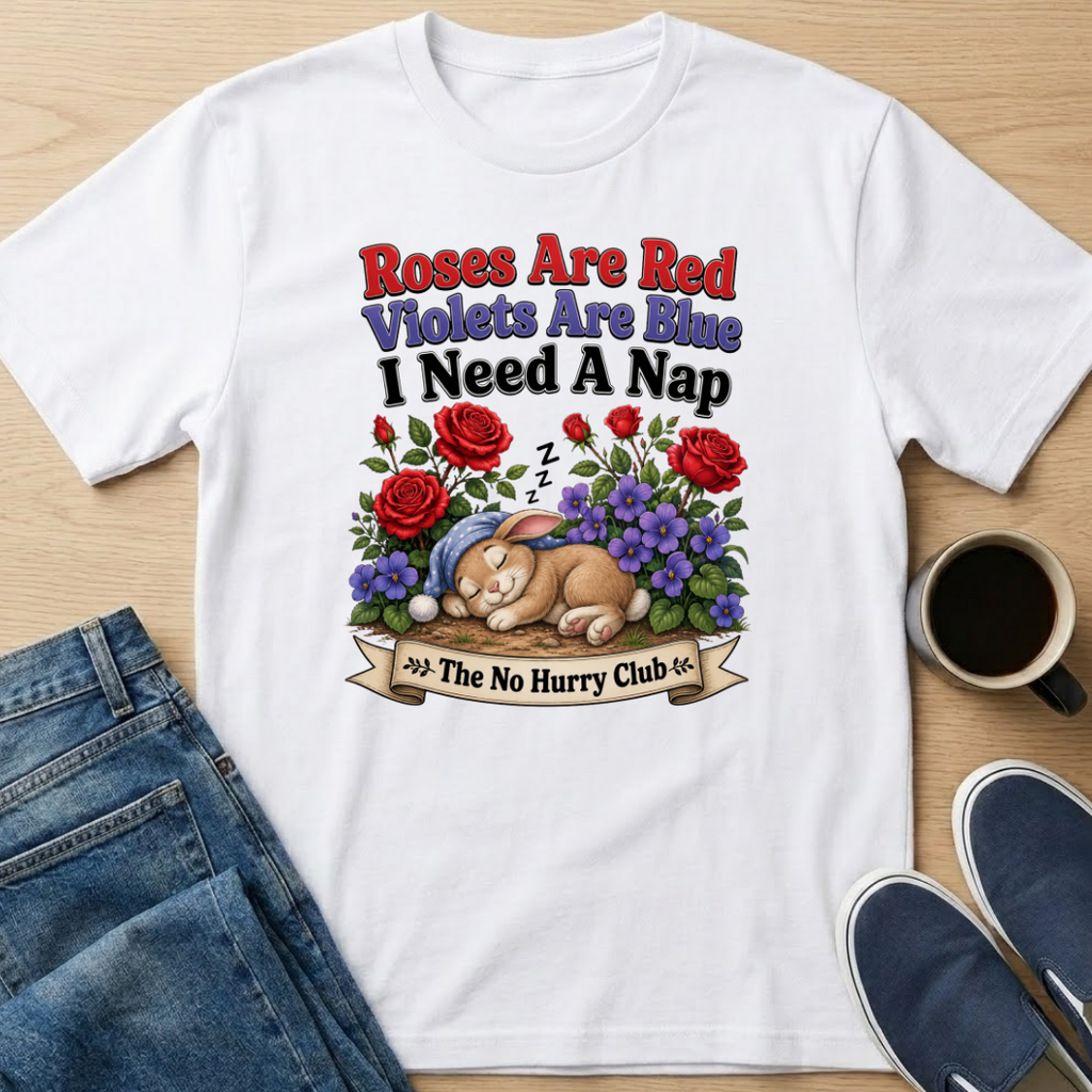 Roses Are Red Bunny T-Shirt