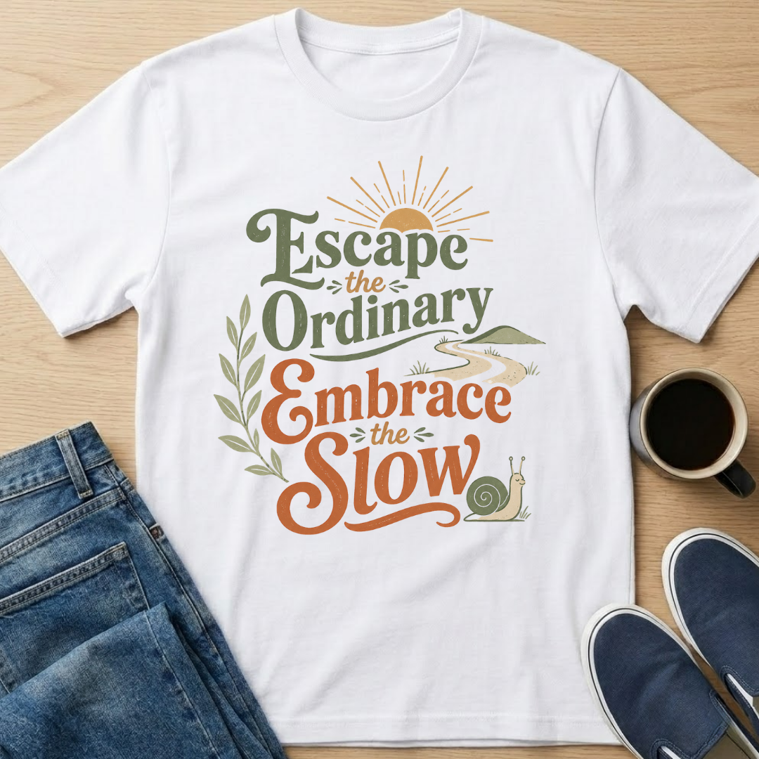 Embrace the Slow Snail T-Shirt