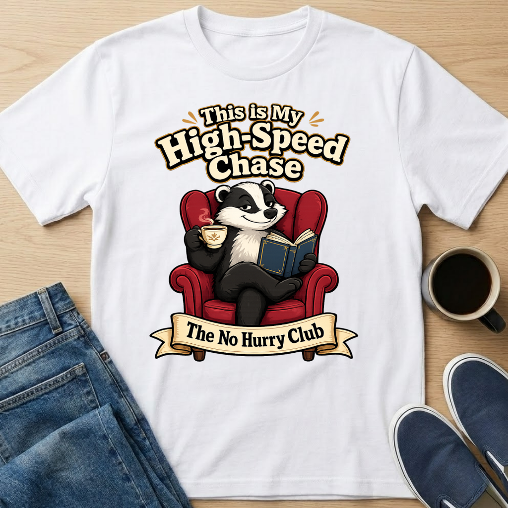 High Speed Chase Badger T-Shirt