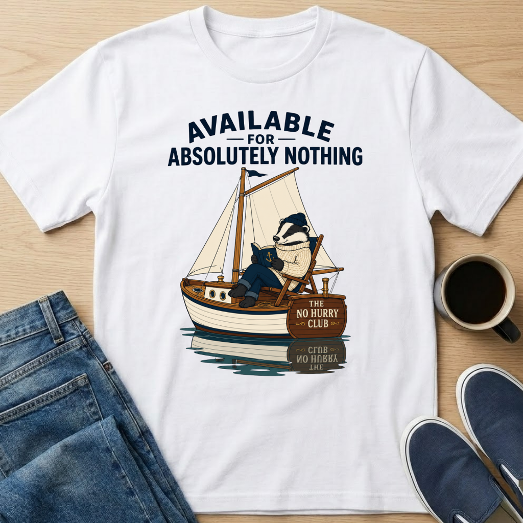 Sailboat Badger T-Shirt