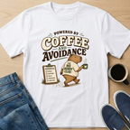 Coffee and Avoidance - Capybara T-Shirt