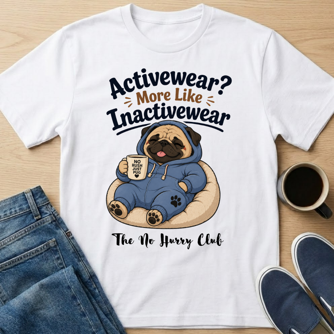 Inactivewear Pug T-Shirt