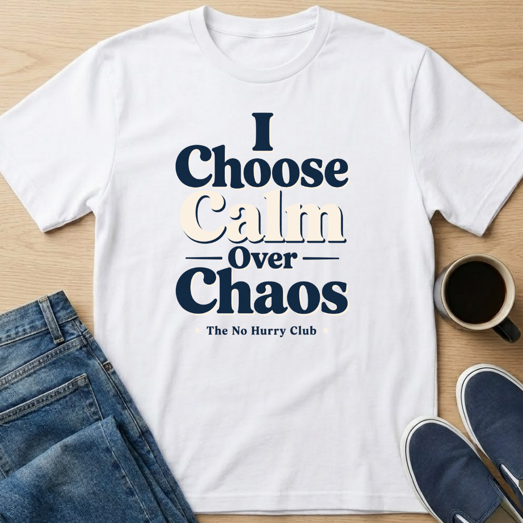 I Choose Calm Over Chaos T-Shirt