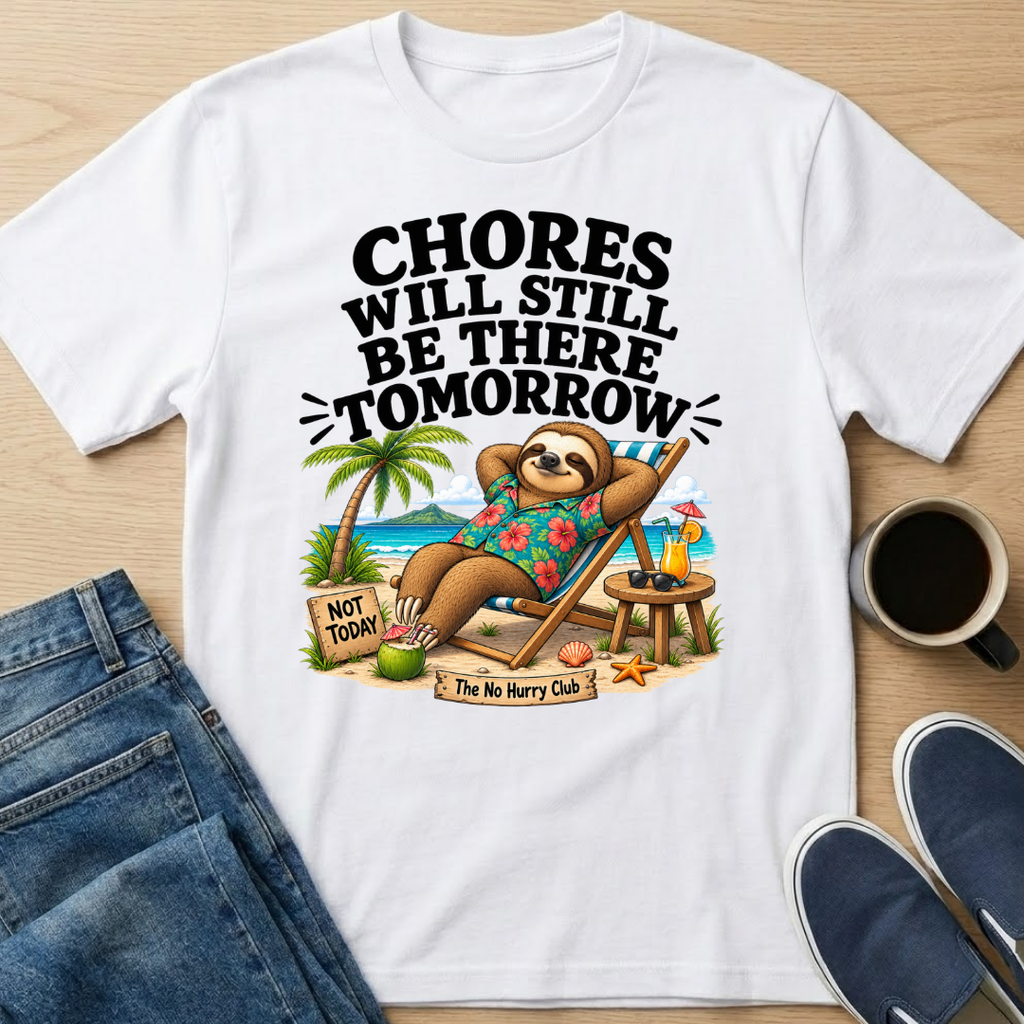 Chores Tomorrow T-Shirt