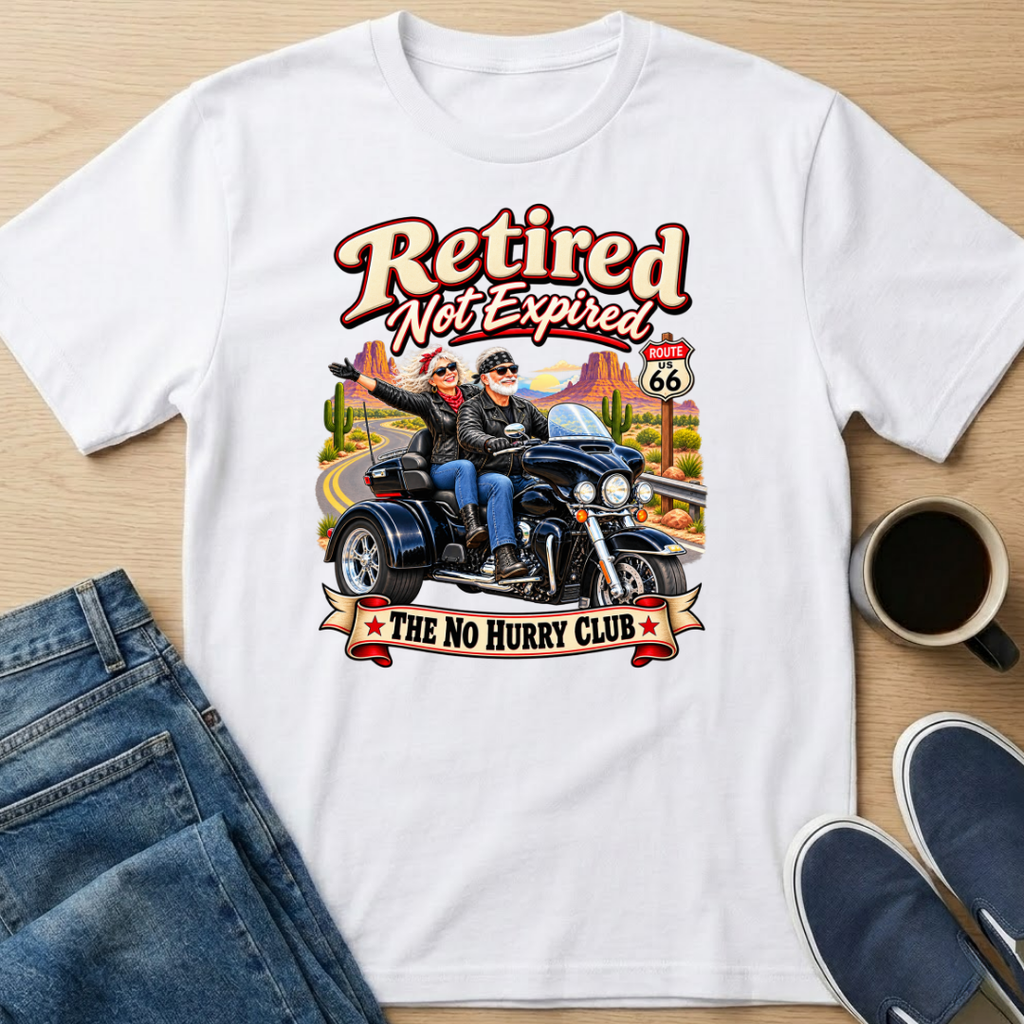 Retired 3-Wheeler T-Shirt