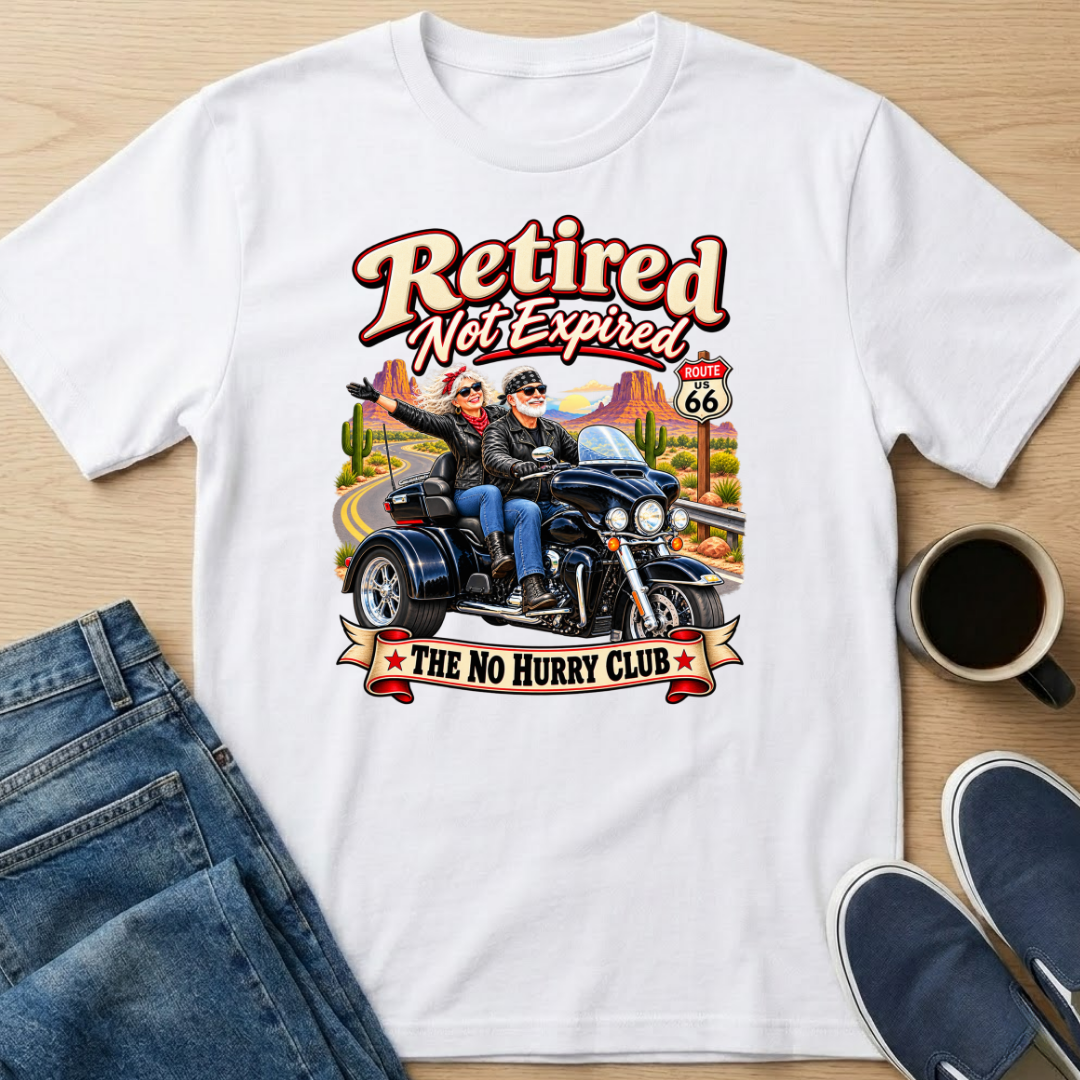 Retired 3-Wheeler T-Shirt