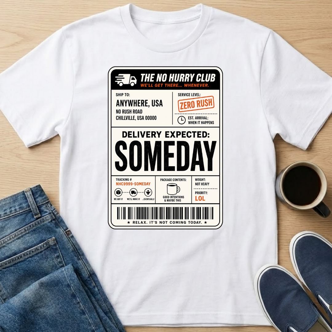 Shipping Label T-Shirt