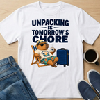 Unpacking Is Tomorrow's Chore T-Shirt