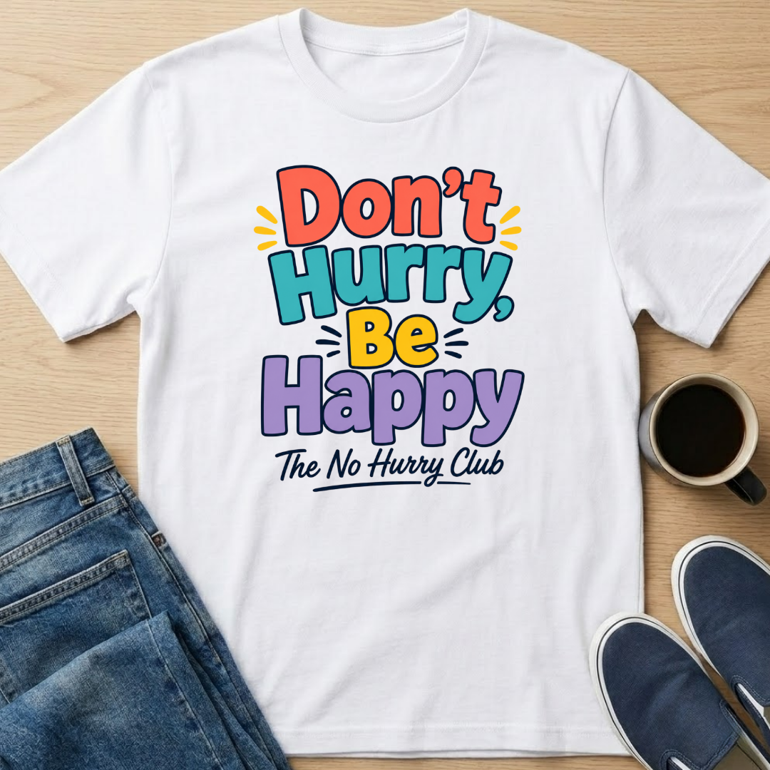 Don't Hurry, Be Happy T-Shirt
