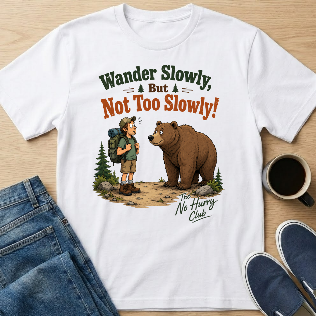 Not Too Slowly Bear T-Shirt