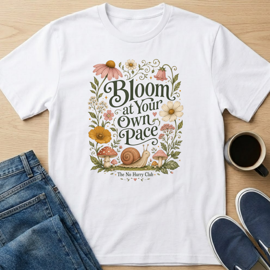 Bloom At Your Own Pace T-Shirt