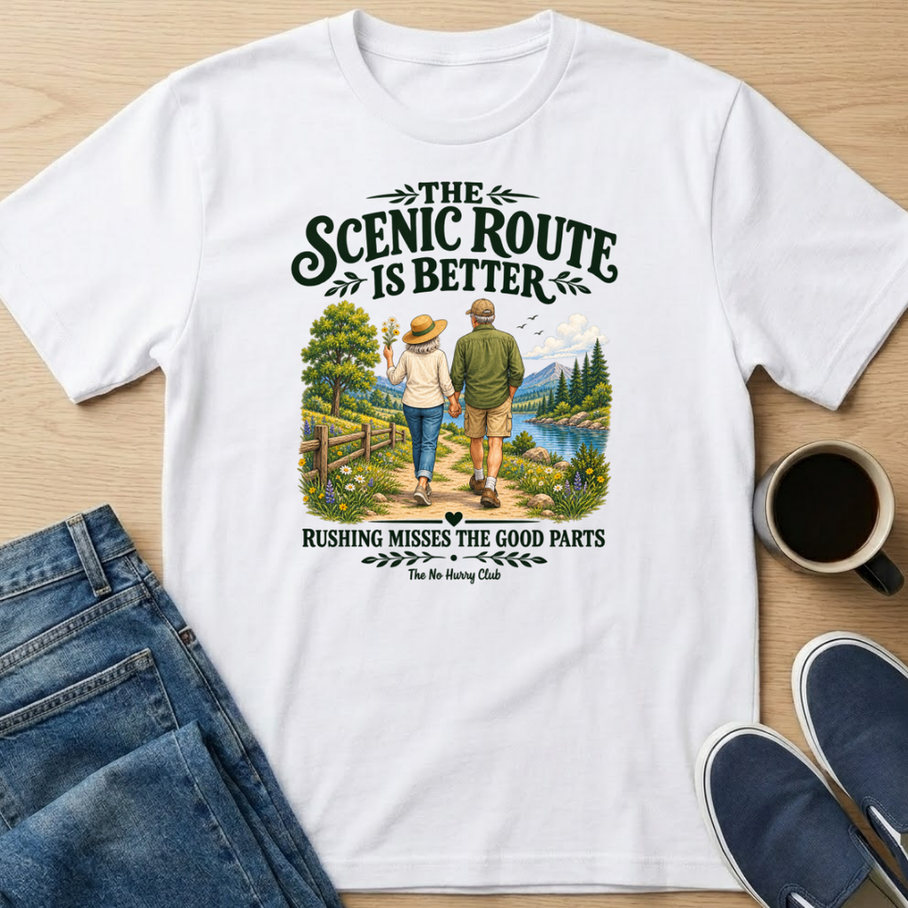 Scenic Route Couple T-Shirt