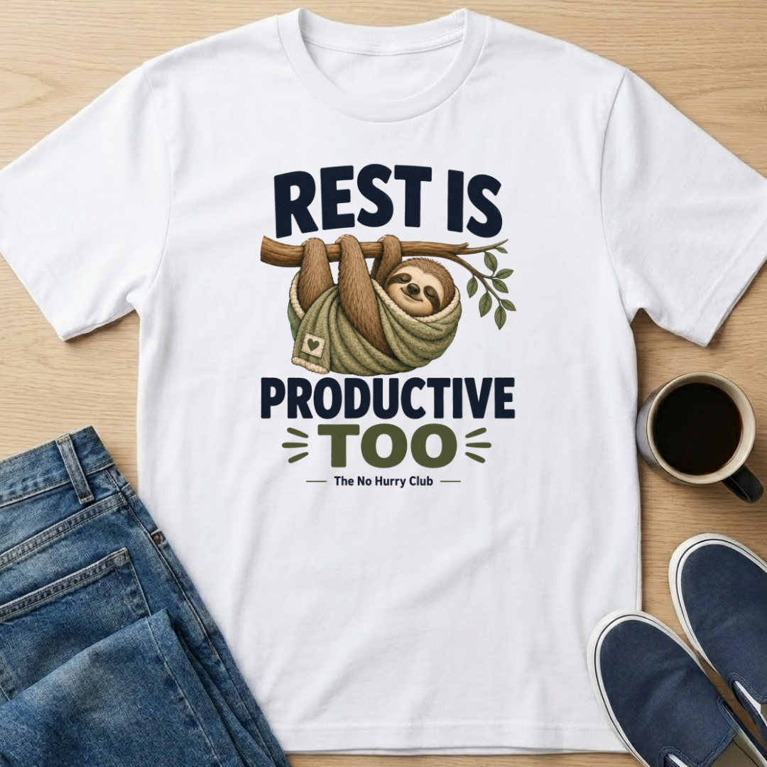 Rest Is Productive Too T-Shirt