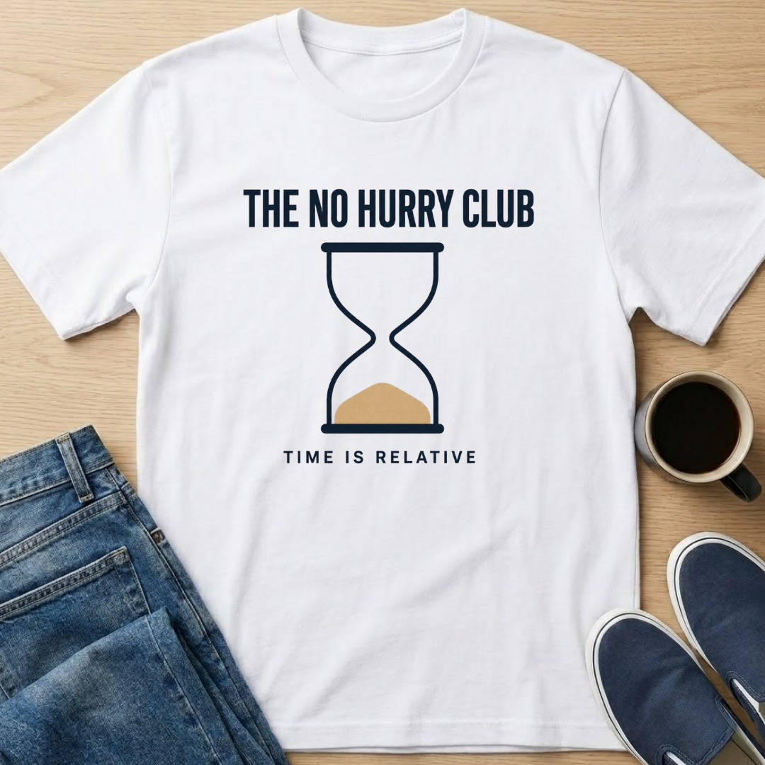 Time Is Relative Hourglass T-Shirt