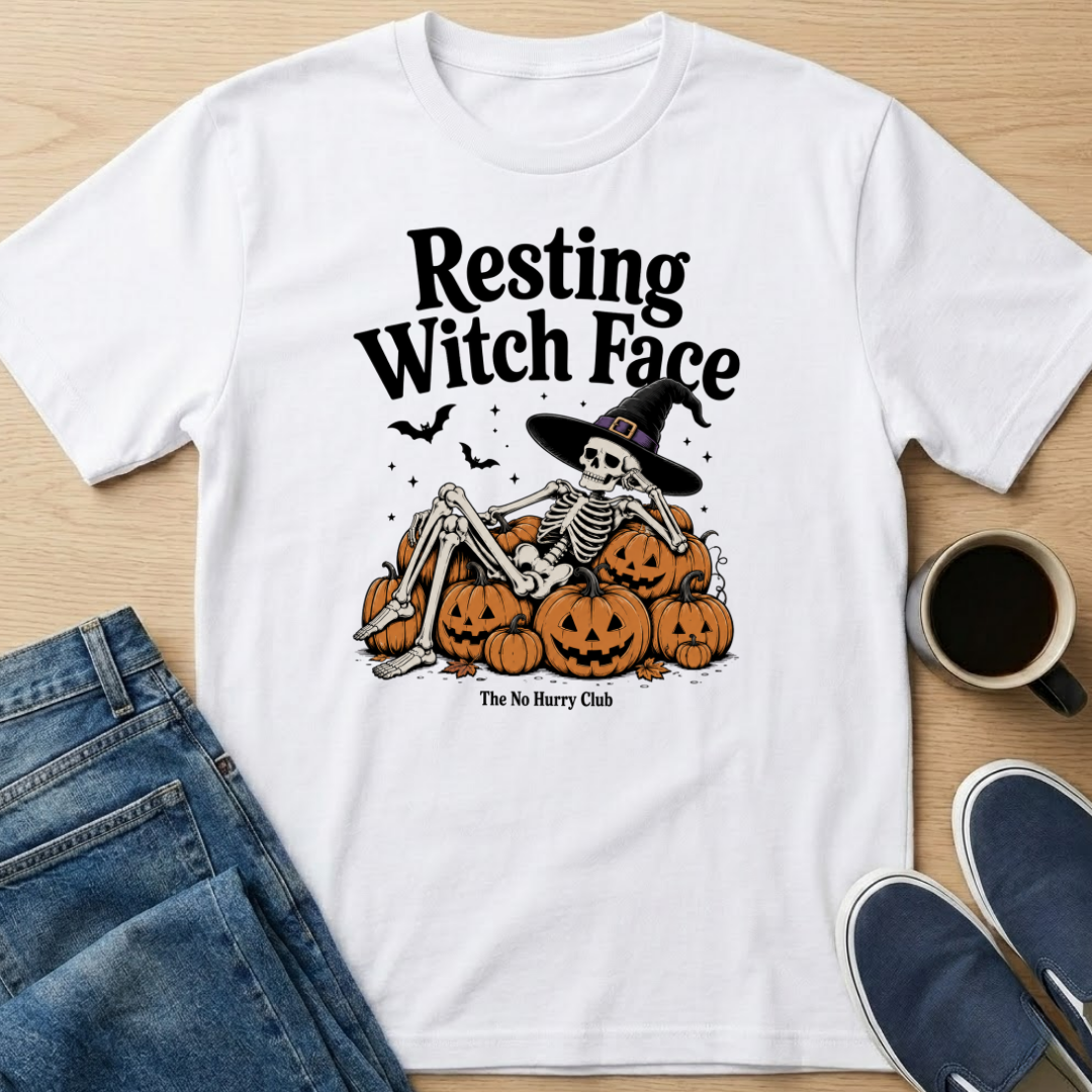 Resting Witch Face Skelly T-Shirt