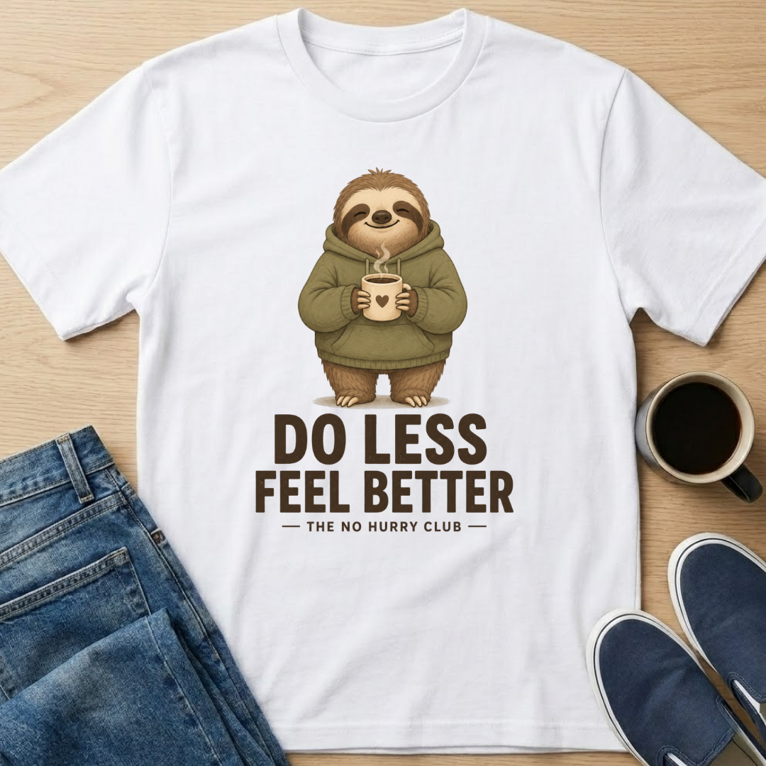 Do Less Feel Better T-Shirt