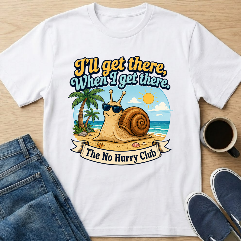 I'll Get There, When I Get There T-Shirt