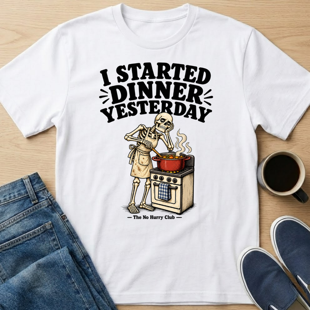 Dinner Skelly T-Shirt