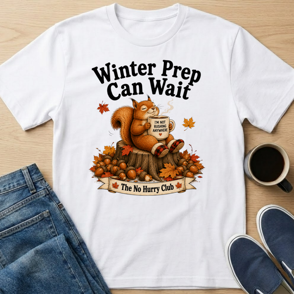 Winter Prep Squirrel T-Shirt