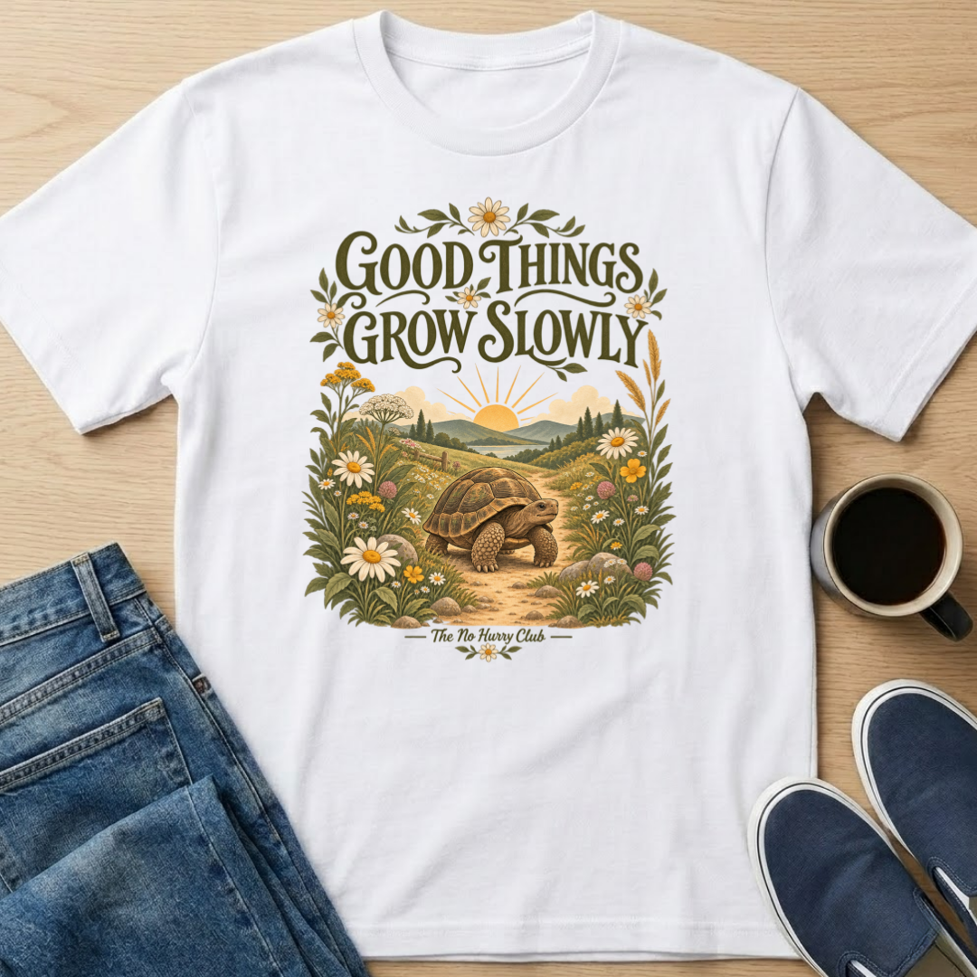 Good Things Grow Slowly T-Shirt