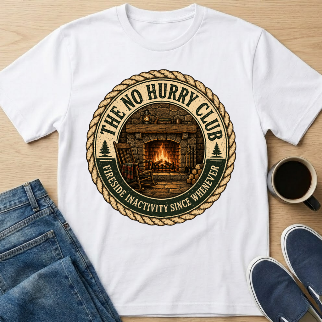 Fireplace Badge T-Shirt