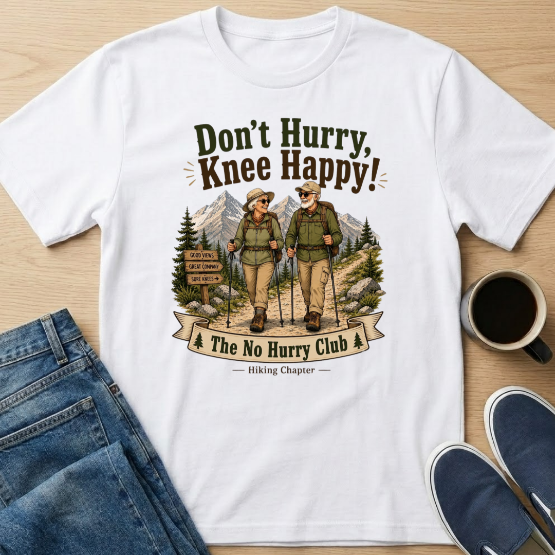 Knee Happy - Mountain T-Shirt