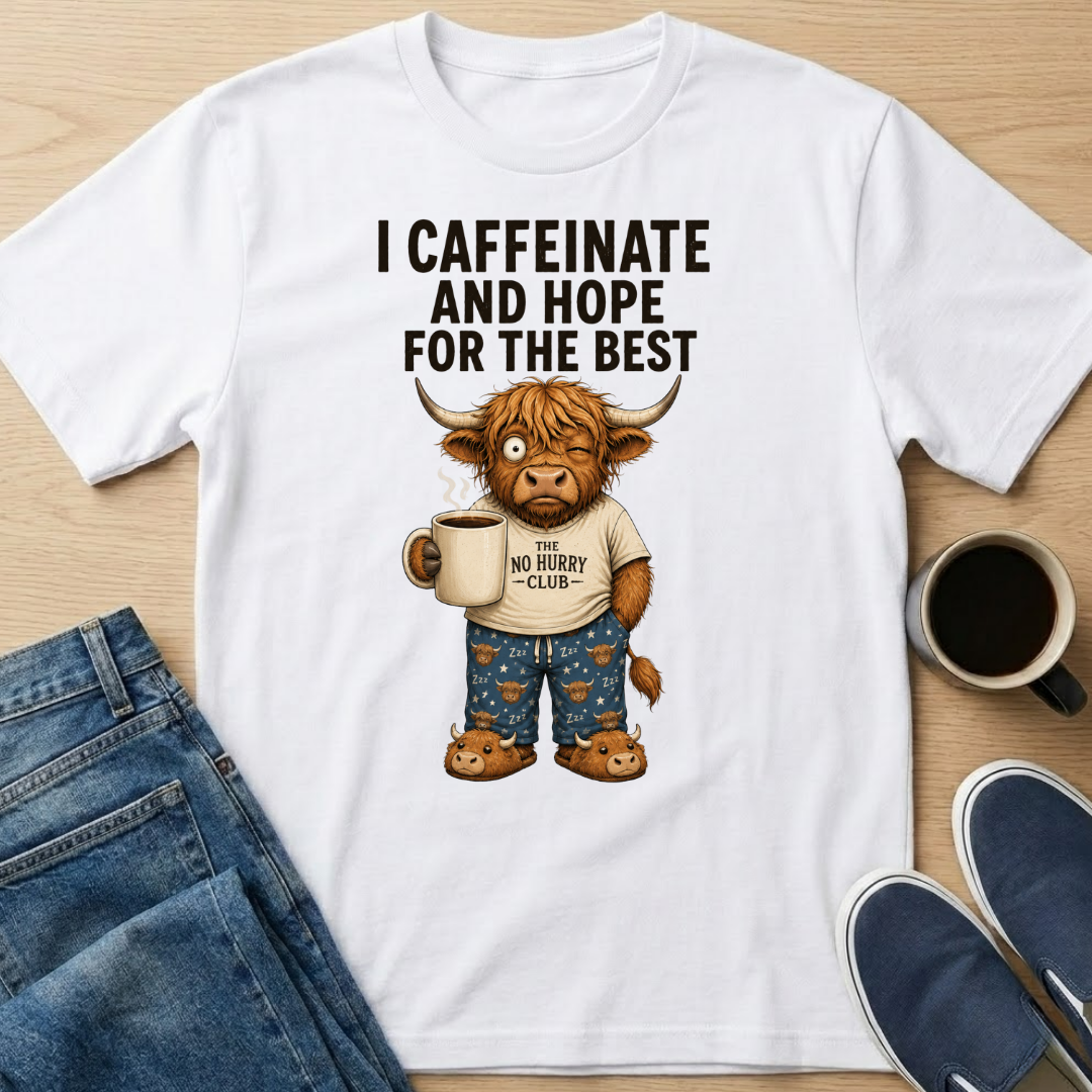 I Caffeinate Bull T-Shirt