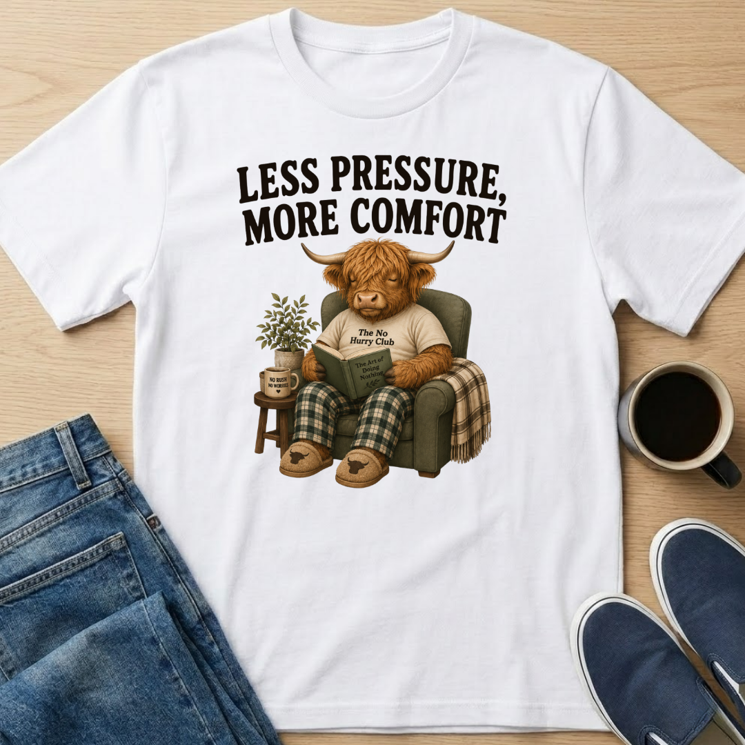 Less Pressure Bull T-Shirt