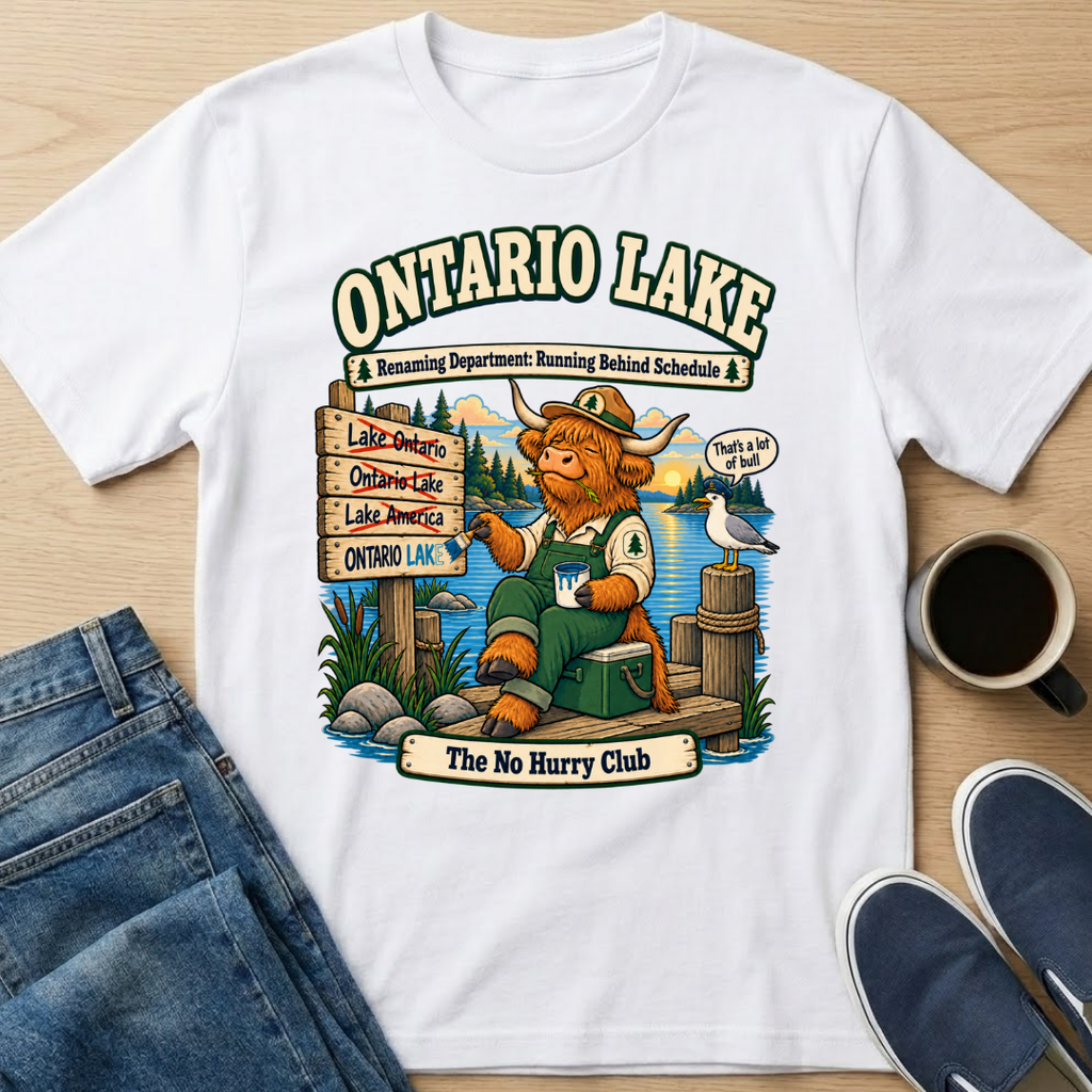 Ontario Lake Bull T-Shirt