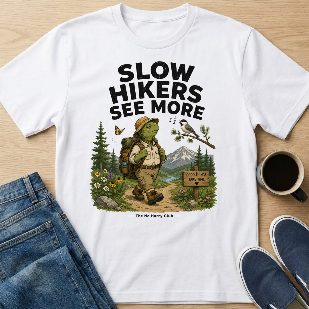 Slow Hikers See More T-Shirt