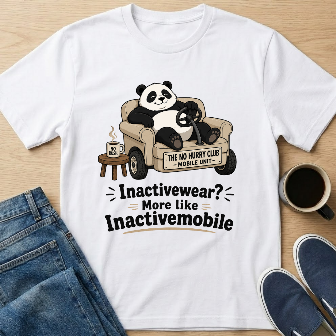 Inactivemobile Panda T-Shirt