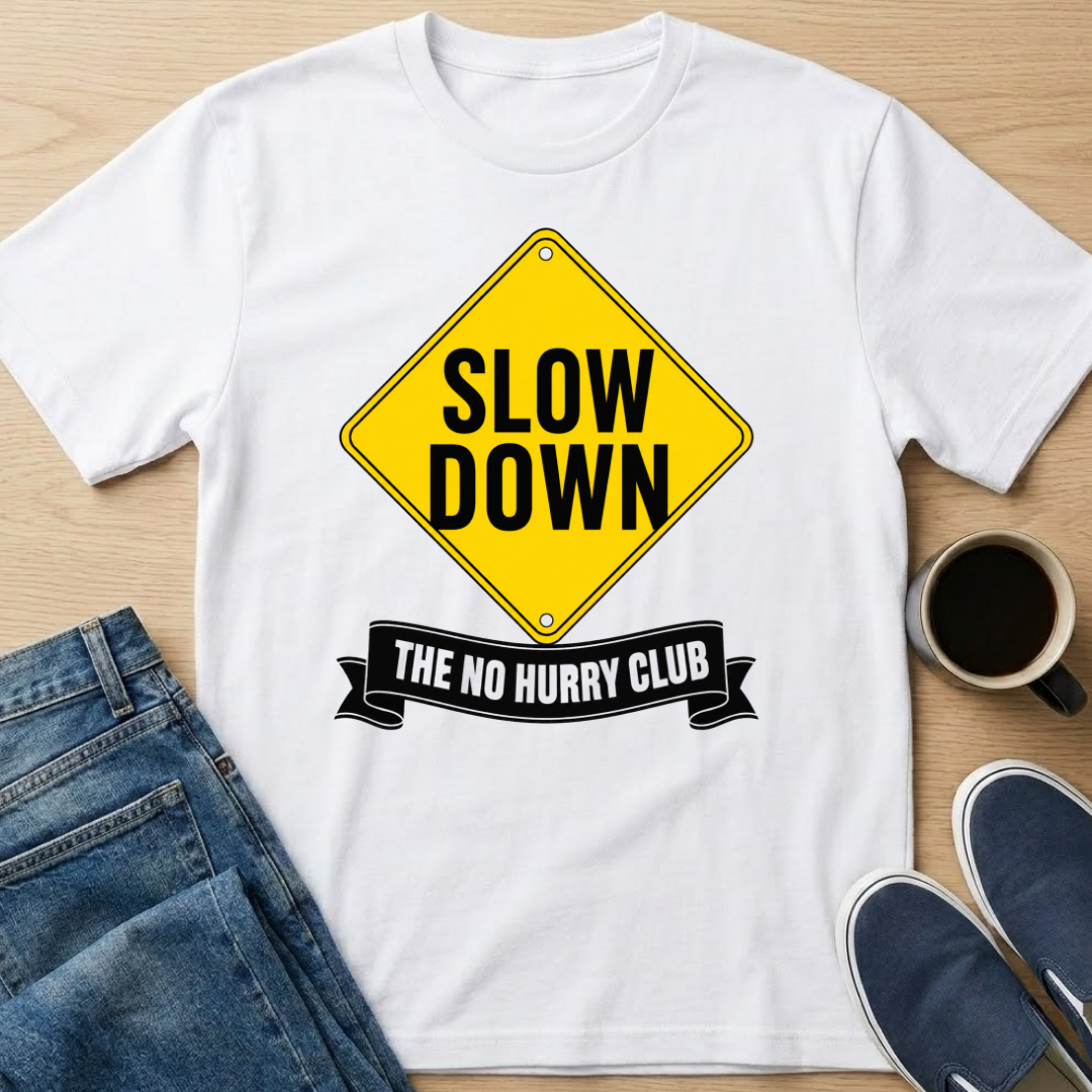Slow Down Sign T-Shirt