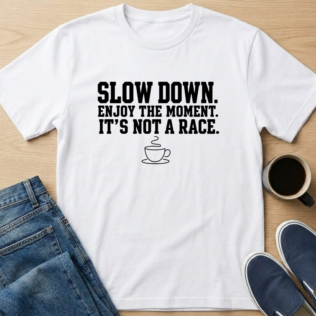 Slow Down. It's Not A Race T-Shirt