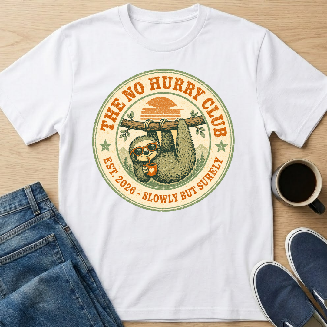 Slowly But Surely Sloth T-Shirt