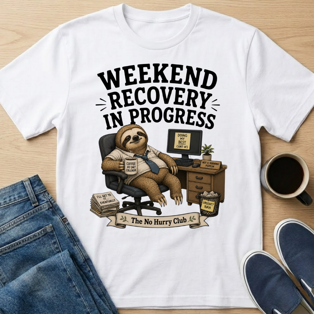 Weekend Recovery In Progress T-Shirt