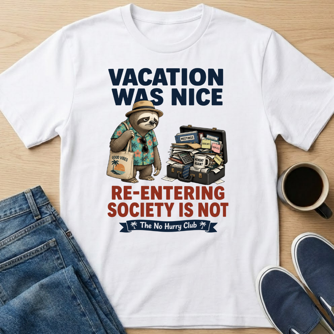 Vacation Was Nice T-Shirt