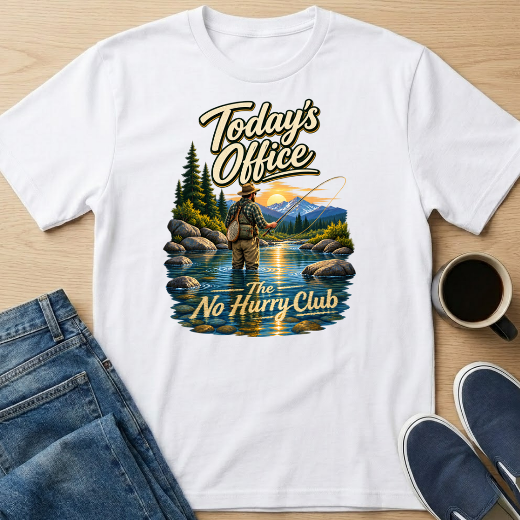 Today's Office Fisherman T-Shirt