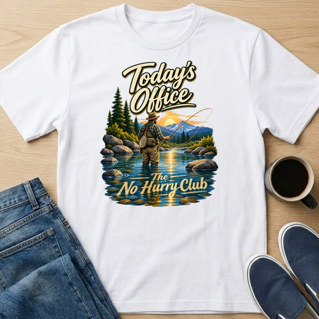 Today's Office Fisherman T-Shirt