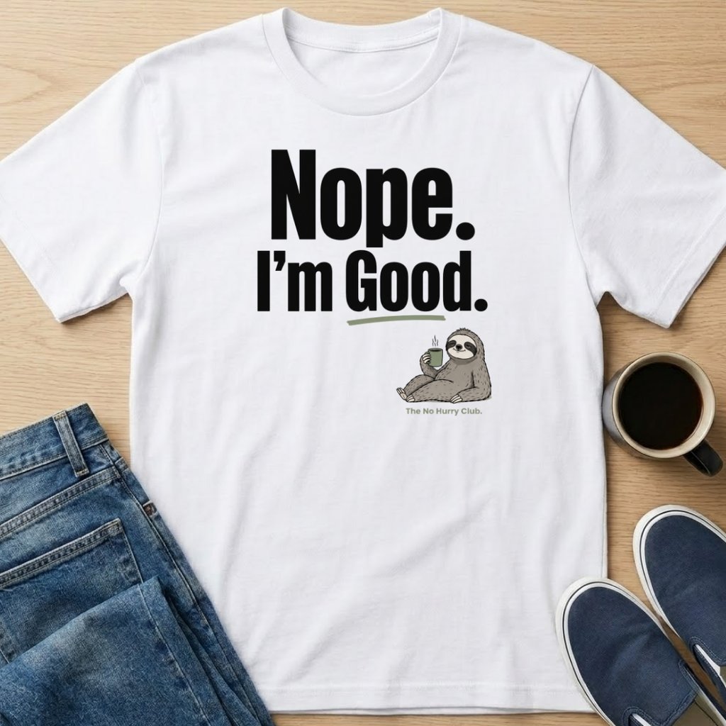 Nope. I'm Good T-Shirt